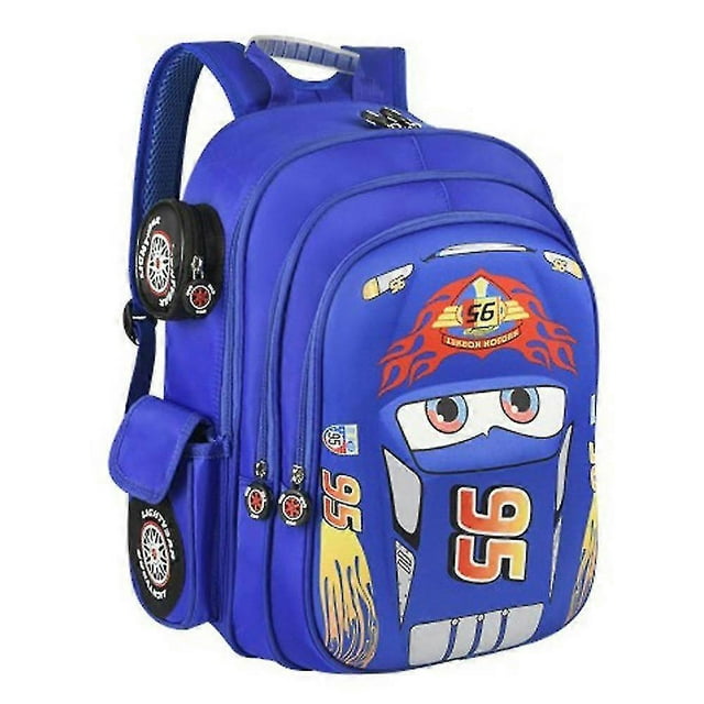 Toddler Cars Lightning Mcqueen 3d Backpack Waterproof Lightweight Truck Car Elementary Student School Bag Kindergarten Bookbags For Boys Girls