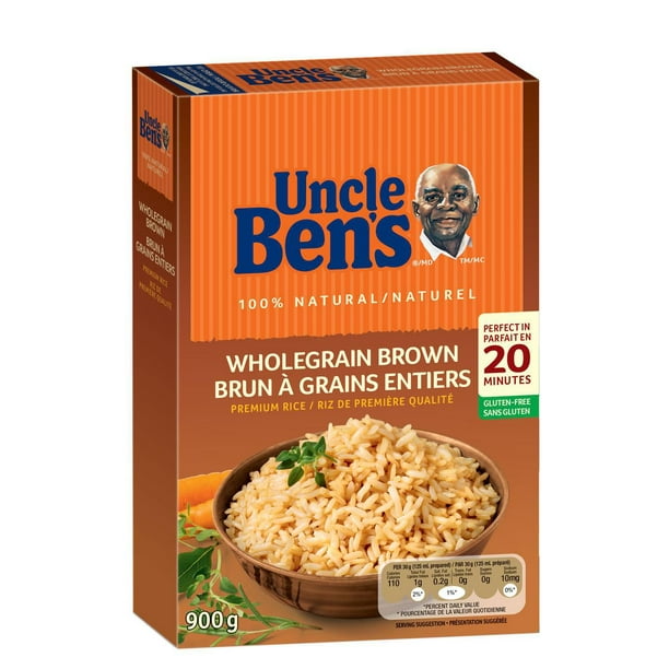 Riz brun à grains entiers d'Uncle Ben's