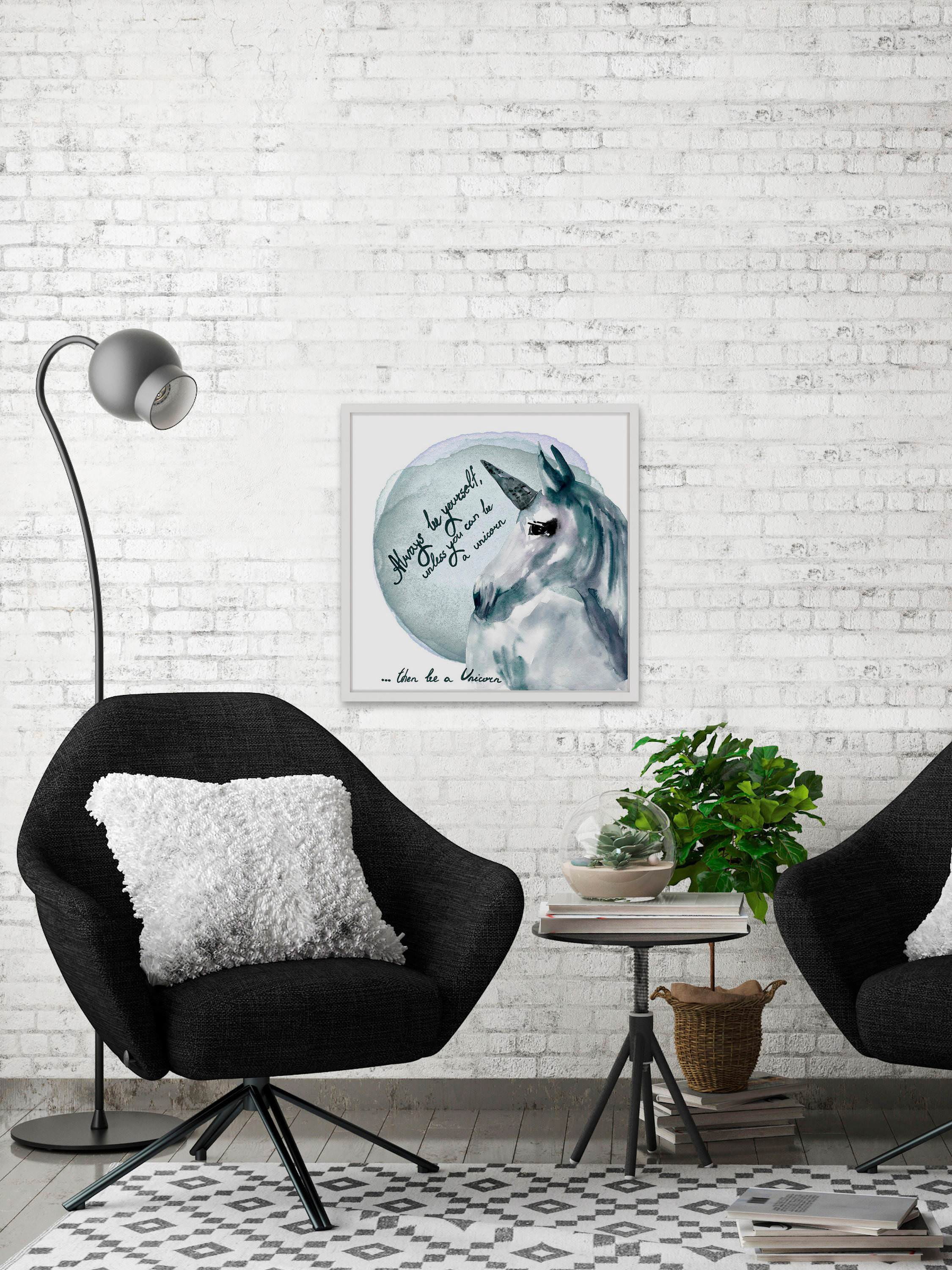 Always Be Yourself II Framed Painting Print