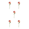 thumbnail image 1 of Baohd 1/2/3/5 10pack/lot Realistic Appearance Artificial Flower For Party Decor And Home Decor Deep Pink 5PCS, 1 of 6