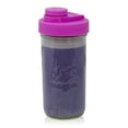 thumbnail image 4 of Brewing America Mason Jar Drinking Cup Pint and Half Drinking Lid and Azure 24oz Jar (1, Very Berry), 4 of 7