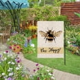 thumbnail image 6 of Spring Garden Flag Bee Happy Floral Summer Vertical Double Sided 12.5 x 18 Inch Seasonal Farmhouse Yard Outdoor Decor, 6 of 6