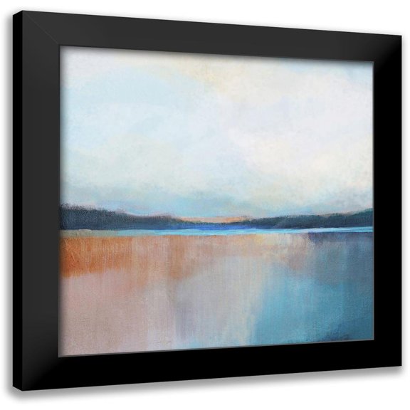 Jerry, Alison 12x12 Black Modern Framed Museum Art Print Titled - Dune Lake I