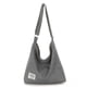 thumbnail image 5 of Bolso de lona artístico moderno para mujer, sencillo, de gran capacidad, portátil, bandolera de hombro, bolso de lona retro combinable, 5 of 6