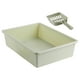 thumbnail image 2 of Bandeja de arena para gatos, cajas de arena para gatos de perfil bajo para gatos de interior, arena para gatos para hámsteres, gatitos de animales , VERDE, 2 of 8