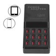 thumbnail image 4 of Cargador USB de 12 Puertos, Cargador Rápido USB de Alta Potencia 12 Un conveniente para más seguro para dv para cámara para la computadora portátil, 4 of 7