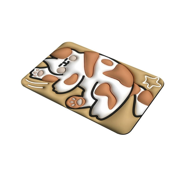 Tapete de cocina fácil de limpiar, multiusos, antideslizante, para decoración de baño, tapete para puerta Sueño 40cm 60cm
