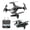 Black, variant on S69 Remote Control Drone Intelligent Obstacle Avoidance 4K High-definition-lens Aircraft Four- Children's Toy with Stable Altitude Hold, Gestures Selfie, Waypoint Fly, Auto-Follow, 3D Flip