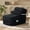 Black, variant on ANPOO 82" Single Corduroy Convertible Sleeper Sofa - Folding, Pillow Included, Back Support, Side Pocket, Zippers, Handles and Straps, Portable for Living Room & Bedroom, Dark Gray