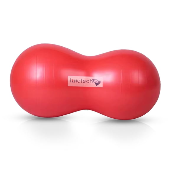 InnotechSC Peanut Ball - Anti Burst Exercise Ball for Labor Birthing, Physical Therapy for Kids, Core Strength, Flexible Seating, Home & Gym Fintness, sensory chair Wiggle Seat (Include Pump)