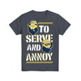 thumbnail image 4 of Minions T-Shirt Boy's To Serve and Annoy Bob Stuart Short Sleeve Top, 4 of 5