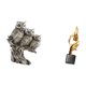 thumbnail image 5 of Figuras de búho,Figuras de búho,animales artificiales,artesanías,decoración del hogar,Estatua de arte abstracto,Estatua de arte abstracto Escultura de resina moderna,Colección creativa de, 5 of 8