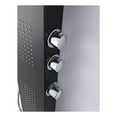 thumbnail image 6 of ANZZI Fixed Shower Head Shower Panel Tower System Level Series Full Body Shower Panel 66 in. Black, 6 of 7