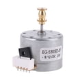 thumbnail image 1 of for DC 9-12V 3-Speed 33/45/78 RPM Metal Turntables Motor 25 mm Mounting Holes for Turntable Record Player Motor, 1 of 14