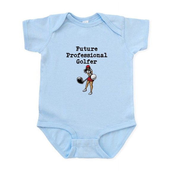 CafePress - Future Professional Golfer Body Suit - Baby Light Bodysuit, Size Newborn - 24 Months