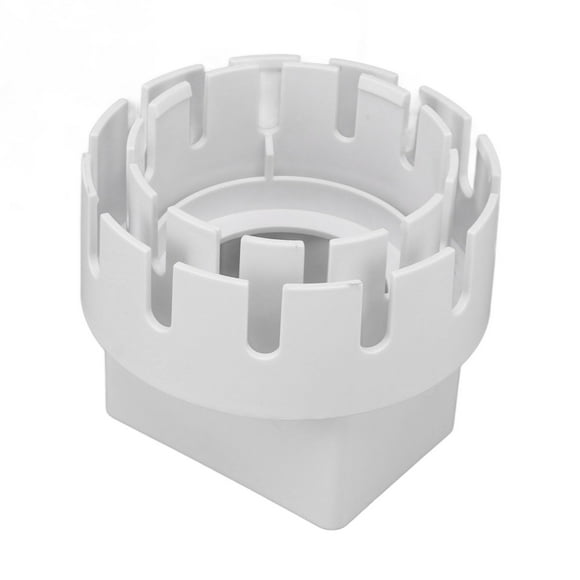Downspout Adapter, Plastic Downspout Adapter, Universal Downspout to Drain Pipe Tile Adapter, Connects Rainwater Sink to Drainage Pipe Sealing for Rainwater