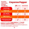 thumbnail image 5 of HealthFare Cayenne Pepper Capsules 600mg | 200 Vegan Pills | 45,000 Heat Units (HU) | Cardiovascular, Circulation & Digestive Support | High Potency Herbal Extract | Non-GMO, Gluten-Free | Made in US, 5 of 7