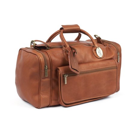 ClaireChase Classic Sports Valise Duffel Bag - Saddle