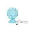 thumbnail image 1 of VENTILADOR DE ESCRITORIO PORTÁTIL USB GENÉRICO MINI ULTRA SILENCIOSO AJUSTE DE 45° - AZUL, 1 of 1