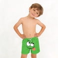 thumbnail image 6 of LIBRCLO Kids Swim Trunks Boys Quick Dry Shorts Boys Swim Trunks Fashion Prints Summer Beach Swimming Shorts Bathing Suits Size 6-7Years Green, 6 of 7