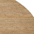 thumbnail image 5 of SAFAVIEH Natural Fiber Carrie Braided Area Rug, Natural/Light Grey, 6' x 6' Round, 5 of 6