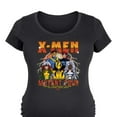 thumbnail image 3 of Marvel X-Men - Mutant Tour Band - Maternity Scoop Neck Graphic T-Shirt, 3 of 5