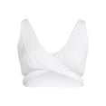 thumbnail image 3 of No Boundaries Juniors' Crossover Textured Bralette, Sizes S-3XL, 3 of 3