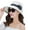 Milky White, variant on D GROEE Women's Sun Hats UV Contrast Color Wide Brim Hat Women Packable Sun Hat for Women Straw Hats