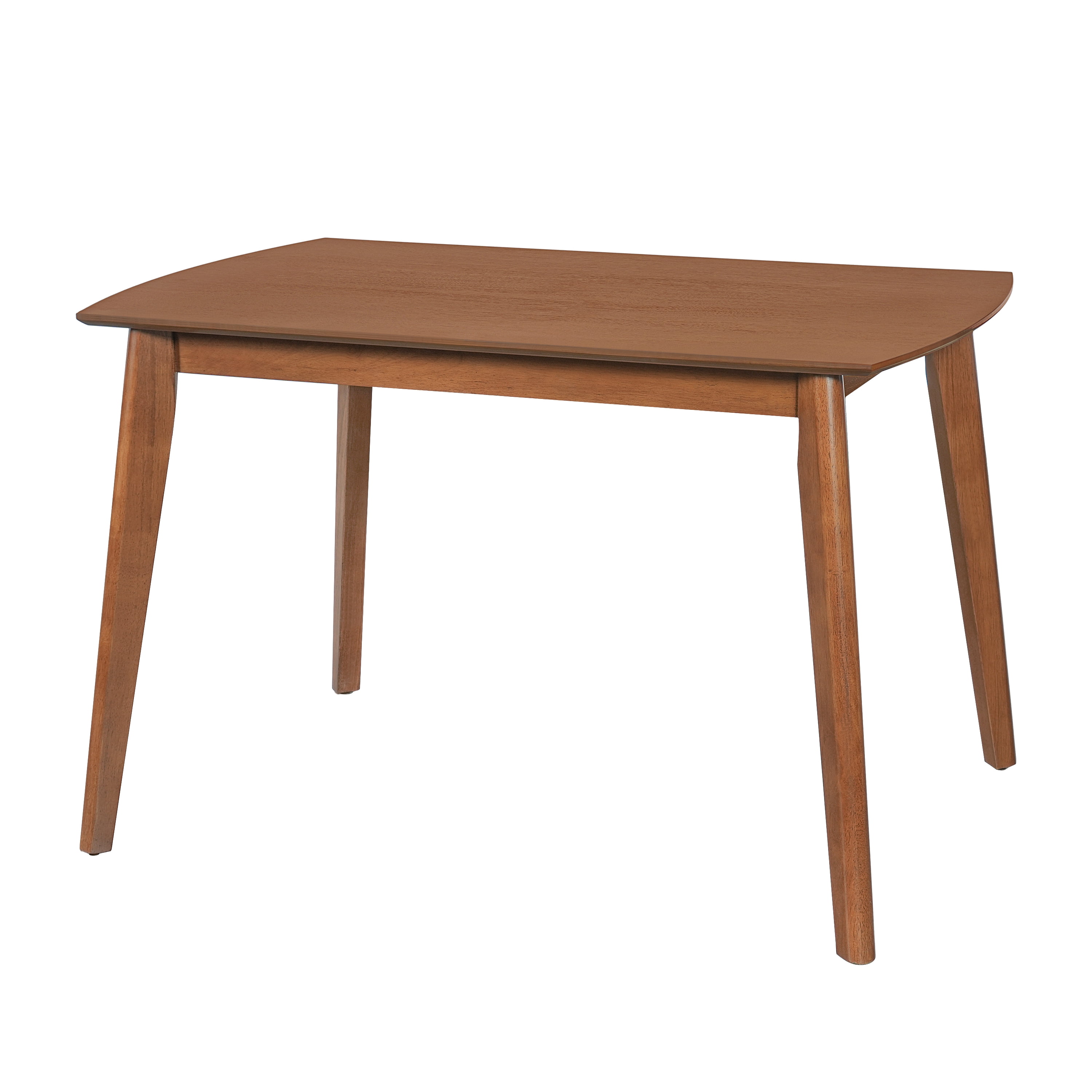 Modern Dining Table, Solid Wood Kitchen & Dining Room Table for 4, Minimalist Table for Dining Room, Rectangular Dinette Table