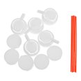 thumbnail image 2 of 5 Set Universal Spray Bottle Nozzle Replacement With Hose For Aerosol Cans Plastic Extension Tube Multifunctional Spray Bottle Replacement Nozzle, 2 of 9