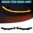thumbnail image 2 of Door Wing Mirror Turn Signal Indicator Light 5GD949101 For VW Golf 7 2012 Plastic Black 1 Pair, 2 of 6