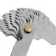 thumbnail image 4 of 1 Calibrador de Paso de Rosca de Tornillo, Acero inoxidable, 52 Hojas, 60/55, JUEGO DE CALIBRADORES Centrales, Rango Métrico /Imperial, 4 of 7