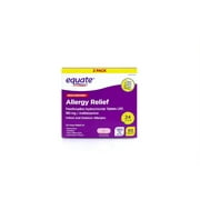 Equate Allergy Fexofenadine Hcl 2x30 Count