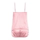 thumbnail image 5 of Conjunto de pijama sexy de seda para mujer: camisola y pantalones cortos de satén, tirantes finos en V, ropa de dormir tipo lencería para todas las estaciones, 5 of 5