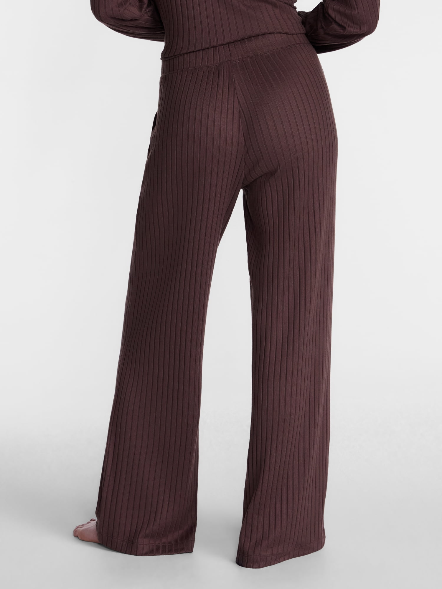 Joyspun Women's Cozy Lounge Collection Hacci Knit Sleep Pants, Sizes XS-3X
