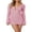 Pink, variant on Michellecmm Women's Knit Mini Dress Long V Neck Solid Color Hollow Out Bodycon Dress Going Out Dress