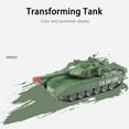 thumbnail image 5 of bxhwj 6 in 1 Transformable Tank Robot Toy for Kids 3-8, Glow Lights & Music Deformation Track Car, Educational Push Toy for Boys & Girls, Birthday Christmas Gifts for Toddlers, 5 of 9