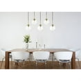 thumbnail image 2 of Baxter 5 Lights Brass Pendant With Clear Glass, 2 of 5