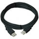 Ziotek 131 1035 Ziotek USB 2.0 Câble un Mâle à une Femelle- Noir- 10ft – image 1 sur 2