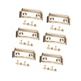 thumbnail image 3 of 6 Piezas Clips para Portapapeles perfecl Montables Metal Ligero Oficina, 3 of 8