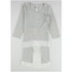 thumbnail image 1 of Blusa tipo túnica bar III con Ribete de gasa para mujer gris pequeña, 1 of 2