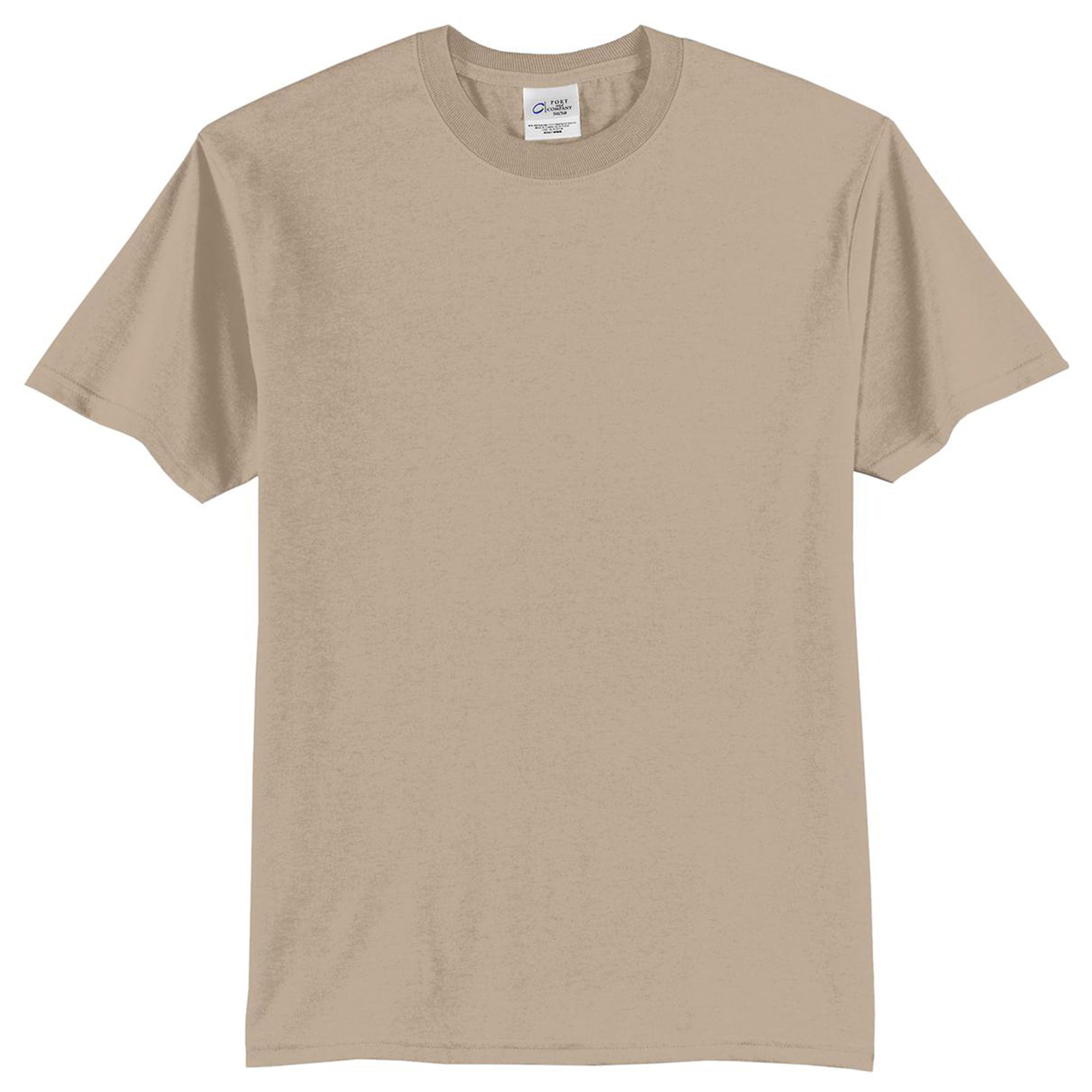 Port & Company - Port & Company Men's Durable Wrinkle Resistant T-Shirt ...