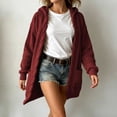 thumbnail image 5 of Wenini Women's Hooded Cable Knit Cardigan Sweater with Pockets 2026 Fall Trendy Coat Jacket, 5 of 5