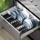 thumbnail image 1 of Bowl Dish Drain Rack Organizer Storage Shelf Drawer Bowl Plate Drying Holder Space Aluminum ABS Removable Kitchen Cabinet RackBowl Rack 40cmUnited Kingdom He Qiyong unisex, 1 of 1