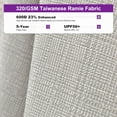 thumbnail image 4 of PURPLE LEAF 9 FT Semi-Auto Outdoor Market Patio Umbrella Sun Umbrellas with 8 Aluminum Sturdy Ribs for Backyard Deck Garden Pool, Gray Pole Beige Canopy, 4 of 9