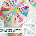 thumbnail image 5 of BUYISI High Quality Cutting Quilting Cutting Template Ruler 6/8/10 Inches Acrylic 6Inch, 5 of 5