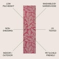 thumbnail image 2 of JONATHAN Y SANTA MONICA 2 x 8 Runner Rug, Nevis Palm Frond - Fuchsia/Light Gray, SMB119F-28, 2 of 8