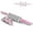 Pink, variant on Yes4All Multifunctional Ab Roller, Pink/Gray