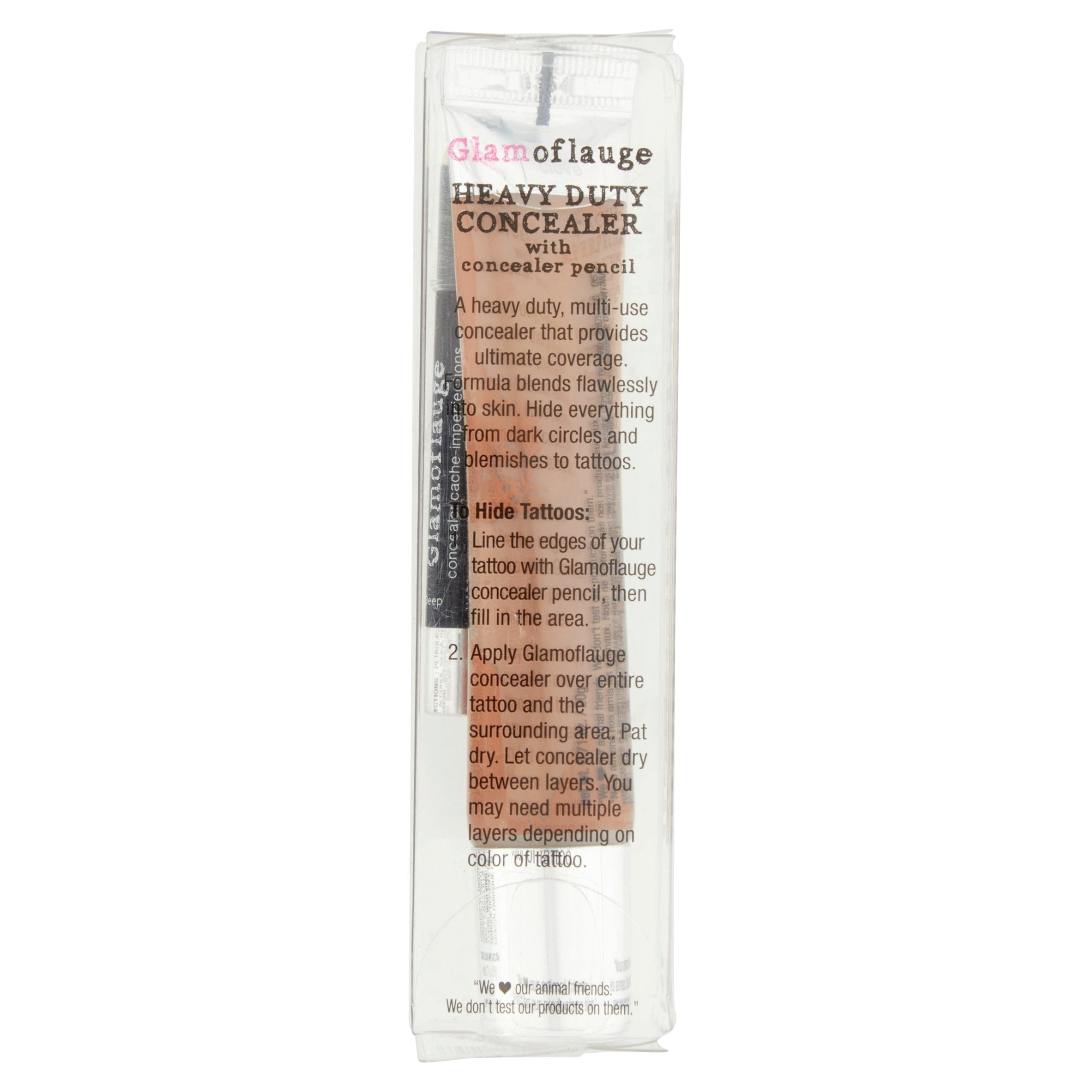Hard Candy Glamoflauge Concealer with Concealer Pencil, 1225 Clove