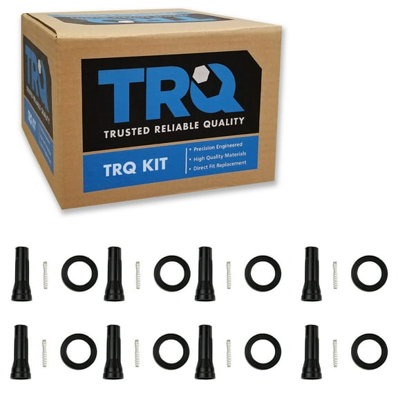 TRQ Engine Ignition Coil Boot Kit Set of 8 for Toyota Lexus V8 New ICA30412